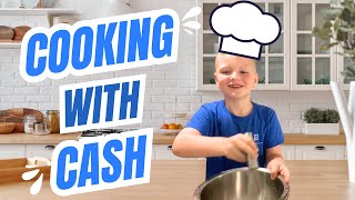 Cooking with Cash Amazing Breakfast with Eggs 🍳👨‍🍳 [upl. by Nevlin]