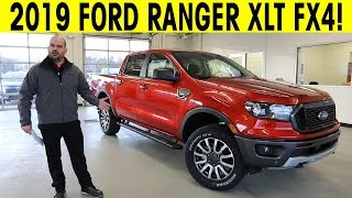 2019 Ford Ranger  XLT FX4  Exterior amp Interior Walkaround [upl. by Akemrej]