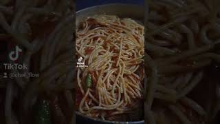 Stir fry spaghetti and beef spagetti stirfried beef goodfood shirtviralvideo [upl. by Naelopan]