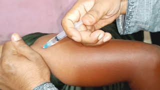 IM Intramuscular Arm injection Push Ketorolac 30 mg injection Video 24 Ep 55 Anik Health Tips [upl. by Sasnak]