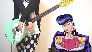 【TAB】JoJos Part 4 OP Medley（Guitar Cover）ジョジョ 4部 opメドレー（ギターで弾いてみた） [upl. by Indira599]