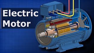 How Electric Motors Work  3 phase AC induction motors ac motor [upl. by Etnad]