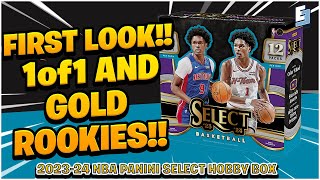 FIRST LOOK  HUGE HITS  202324 NBA SELECT HOBBY BOX [upl. by Terle]