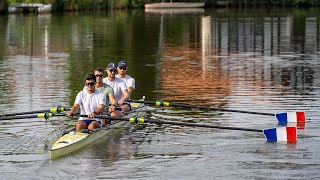 AVIRON  Equipe de France dAviron à Soustons [upl. by Lach]