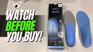 FULL REVIEW  Superfeet AllPurpose Support Medium Arch Insoles Blue [upl. by Lartnom712]