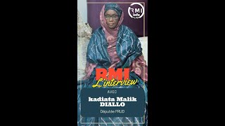 RMI Interview avec la députée Kadiata Malik DIALLO [upl. by Ataner]