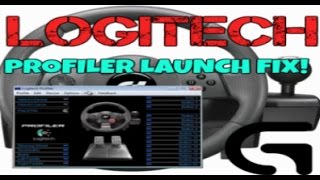 Logitech Profiler Not Launchingopening FIX Win7810 [upl. by Maxine784]