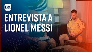 ENTREVISTA COMPLETA CON MESSI EN LA PREVIA A LA FINAL DE LA COPA AMÉRICA [upl. by Illek]