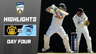 Western Australia v NSW  Sheffield Shield 202324  Day 4 [upl. by Stag]