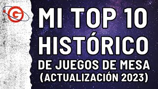 Mi TOP 10 Histórico de juegos de mesa Actualización 2023 [upl. by Bayless253]