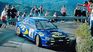 Best of Subaru Impreza WRC972000 tarmac action  with pure engine sounds [upl. by Harpole]