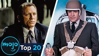 Top 20 Greatest James Bond Moments of All Time [upl. by Ain970]