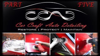 Giulietta QV Step By Step 3 Stage Correction amp Protection Detail Part 5 Vlog 45 [upl. by Ejroj]