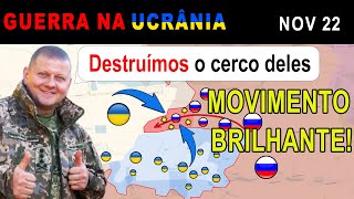 22 Nov Ukrainian Forces DESTROY RUSSIAN PINCER STRATEGY  War in Ukraine Explained [upl. by Tito909]