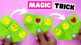 FUN origami MAGIC TRICK DIY paper trick [upl. by Sothena190]