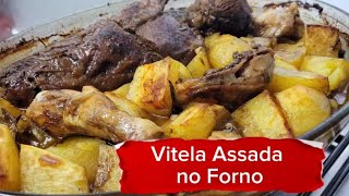 Vitela Assada no Forno [upl. by Ahsurej650]