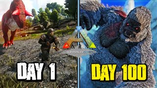 SURVIVING 100 DAYS ARK SURVIVAL EVOLVED EPISODE 7 DAY 60 TO 80 [upl. by Ranitta]