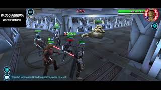 SWGOH Star Wars Galaxy of Heroes Territory War Counter Jabba the Hutt Solo [upl. by Esaertal]