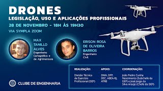 Drones Legislação uso e aplicações profissionais [upl. by Namialus]