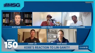 What Did Jeremy Lin Think The First Time The Knicks Played Kobe Bryant and The Lakers  MSG 150 [upl. by Hagai]