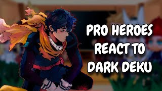 Pro Heroes React To Vigilante Deku  Happy Edits  MHA  Gacha React [upl. by Avivah456]