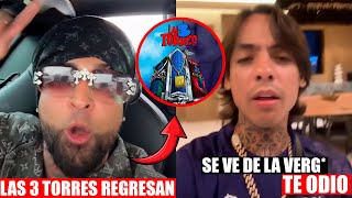 Ovi Habla del REGRESO de las 3 Torres  Natanael Cano le RECLAMA a Instagram 😡 [upl. by Thin]