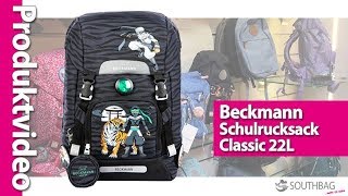 Beckmann Schulrucksack Classic 22L  Produktvideo [upl. by Westland]