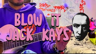 Blow it Jack Kays Guitar lesson [upl. by Revell]