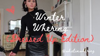 a dressy winter lookbook [upl. by Munt]