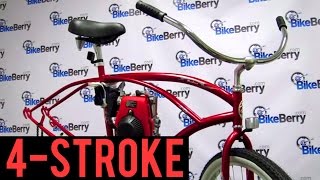 How To Install a 4Stroke Engine Kit on your Bicycle  48cc  Motorized Bicycle [upl. by Cari]