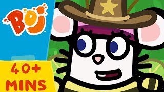 Boj  Bojs Buddies  Super Long Compilation  Cartoons for Kids [upl. by Lodnar964]