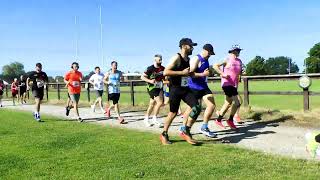 Sandbach 10k Start  2024 [upl. by Eelydnarb]