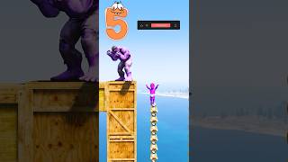 GTA 5 POWER VS SKILL HELP PURPLE CLASSIC HULK VS BLUE VENOM 😟 shorts gta5 [upl. by Deroo310]