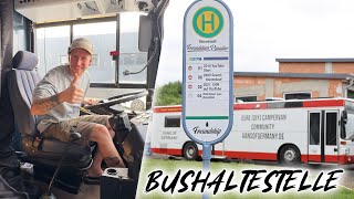 Wir sind Umgezogen Die Finale Bushaltestelle für unser Linienbus Tinyhouse 😍 Freundships Woche 924 [upl. by Saidnac]