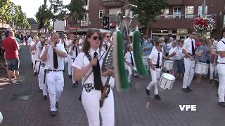 Stadtschützenfest Emsdetten 2018 Die Westumer bei der Ringpolonaise [upl. by Lladnek528]