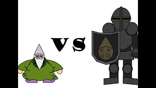 Gnomes VS Knights WARNING GORY [upl. by Endres]