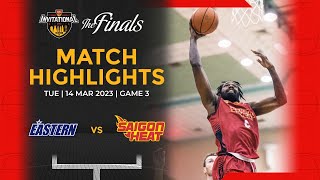 Highlights Finals Game 3 Hong Kong Eastern vs Saigon Heat [upl. by Anneh]