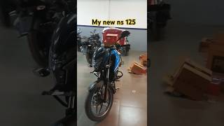 My new bike pulsar ns 125  boke ns125 [upl. by Einamrej]