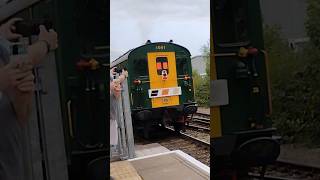 Hastings DEMU 1001 departing Warminster [upl. by Annair636]