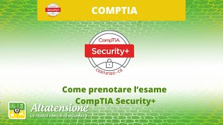 COMPTIA SECURITY come prenotare lesame comptiasecurity sul sito CompTIA [upl. by Ramsden]