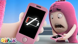 Low Battery  1 HOUR Compilation  Oddbods Full Episode Compilation  Funny Cartoons for Kids [upl. by Fine]