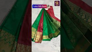 Lotus Silk Saree ❤️ Unique Collection saree fassion shorts [upl. by Awad]