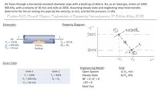 A Variable Enthalpy Throttle Valve Process  Engineering Thermodynamics 73107 [upl. by Astraea]