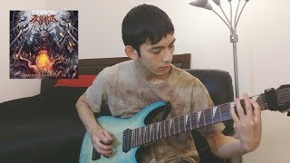 Acrania  Exterminate The Liberated Guitar Cover [upl. by Nesnej]