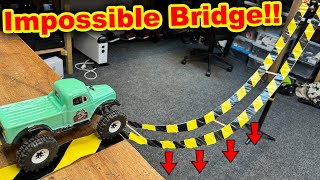 MIni RC Crawlers vs dodgy bridge [upl. by Guimond203]