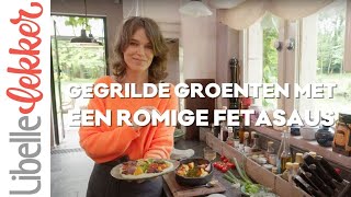 Gegrilde groenten met romige fetasaus van Pascale Naessens [upl. by Zedekiah]