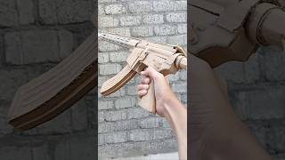 Cardboard ar15 reload reload ar15 gun cardboard diy cardboardgun shorts [upl. by Ayikahs]