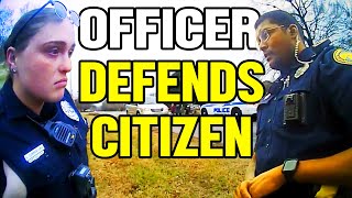 Cop Defends Citizen Against Another Cop [upl. by Ware]