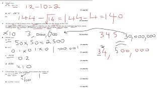 GCSE 91 2025 Maths Numbers Revision November Mocks 2024 December 2024 Mocks ExamsTests 20242025 [upl. by Harshman]