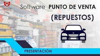 Software de Ventas y Facturación Repuestos Mastersoftbo [upl. by Nnarual531]